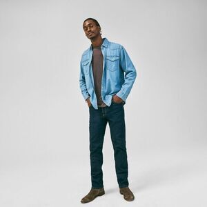 Open Box - Wrangler -  Men's Regular Fit Straight Jea Dark Wash